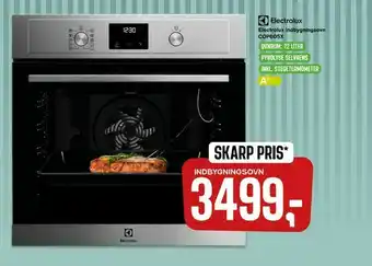 Skousen Electrolux indbygningsovn COP605X tilbud