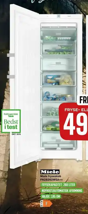 Skousen Miele fryseskab FN28262WSA++ tilbud