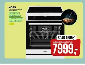 Skousen Voss induktionskomfur VKI67380HV tilbud