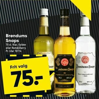 Brøndums Snaps