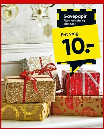 Bilka Gavepapir tilbud
