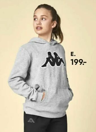 Bilka Kappa hoodie tilbud