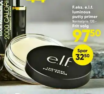 Bilka E.l.f. luminous putty primer tilbud