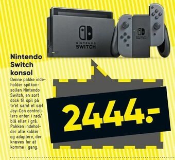 Bilka Nintendo Switch konsol tilbud