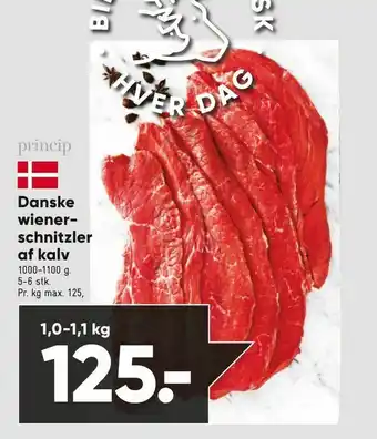 Bilka Danske wiener schnitzler af kalv tilbud
