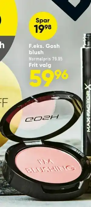 Bilka Gosh blush tilbud