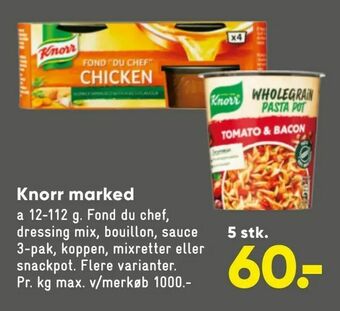 Bilka Knorr marked tilbud
