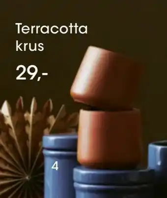 Bilka Terracotta krus tilbud