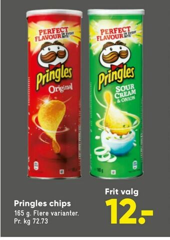 Bilka Pringles chips tilbud