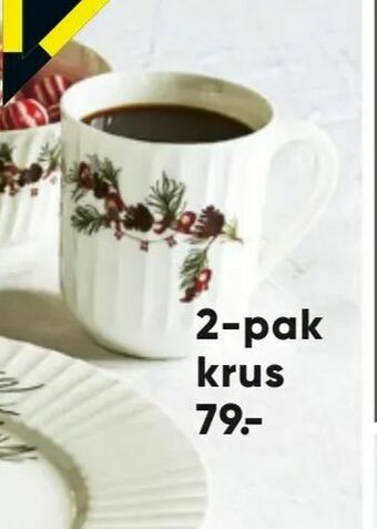 Bilka 2-pak krus tilbud