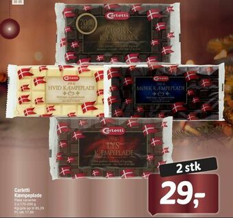 Fakta Tyskland Carletti Kæmpeplade tilbud