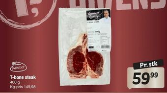 Fakta Tyskland T-bone steak tilbud