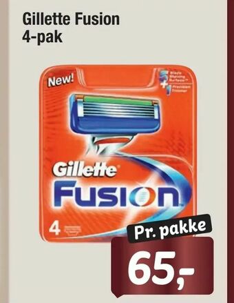 Fakta Tyskland Gillette Fusion tilbud