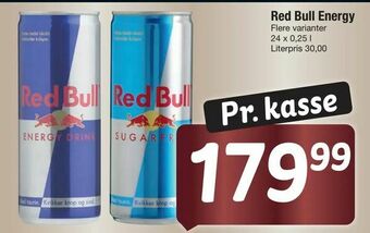Fakta Tyskland Red Bull Energy tilbud
