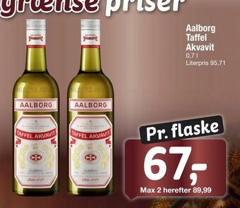 Aalborg Taffel Akvavit