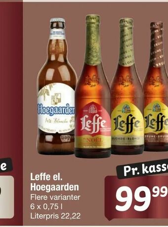 Fakta Tyskland Leffe el. Hoegaarden tilbud
