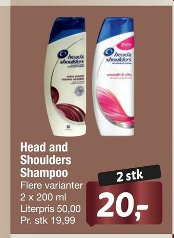 Fakta Tyskland Head and Shoulders Shampoo tilbud
