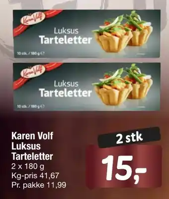 Karen Volf Luksus Tarteletter
