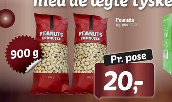 Fakta Tyskland Peanuts tilbud