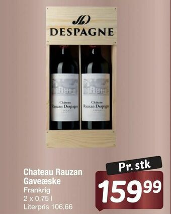 Fakta Tyskland Chateau Rauzan Gaveæske tilbud