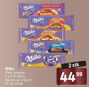 Fakta Tyskland Milka tilbud