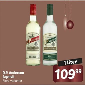O.P. Anderson Aqvavit
