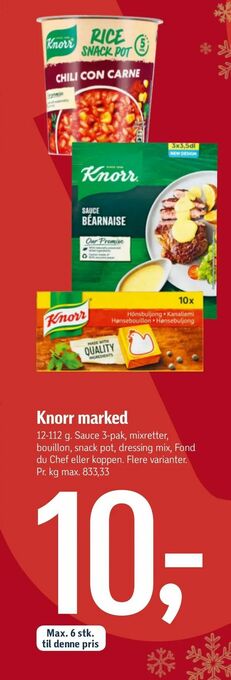 Føtex Knorr marked tilbud