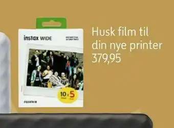Føtex Husk film til din nye printer tilbud