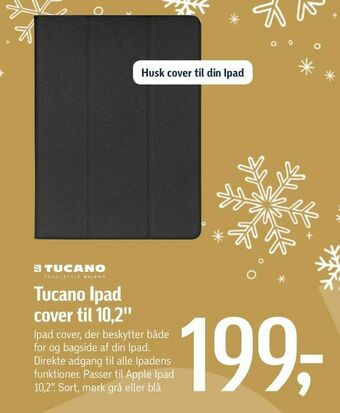 Føtex Tucano Ipad cover til 10,2" tilbud