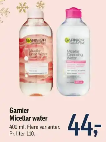 Føtex Garnier Micellar water tilbud