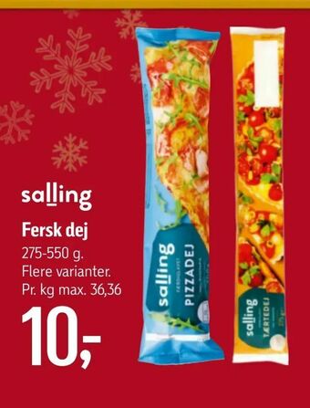 Føtex Fersk dej tilbud