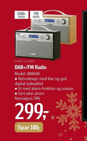 Føtex DAB+/FM Radio tilbud