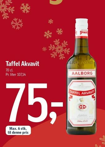 Føtex Taffel Akvavit tilbud