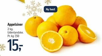 Føtex Appelsiner tilbud
