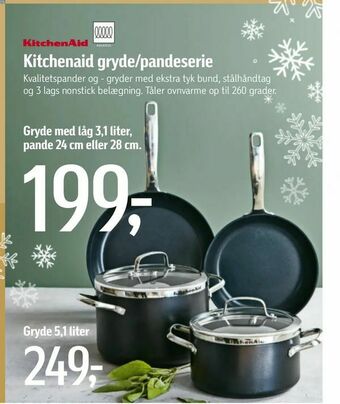 Føtex Gryde med låg 3,1 liter, pande 24 cm eller 28 cm tilbud