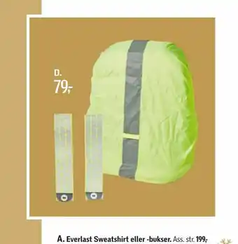 Refleksbånd eller rygsæk cover