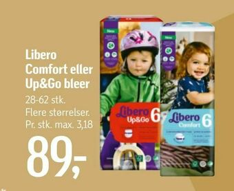 Føtex Libero Comfort eller Up&Go bleer tilbud