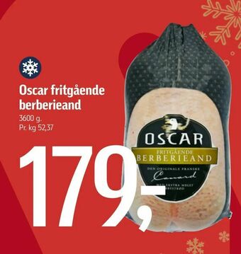 Oscar fritgående berberieand