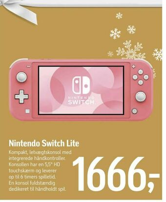 Føtex Nintendo Switch Lite tilbud