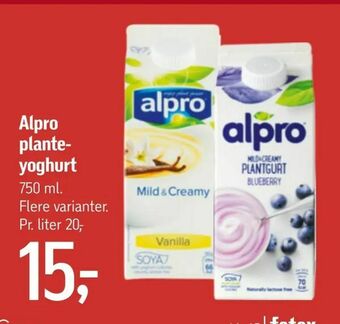 Alpro planteyoghurt