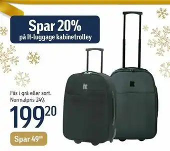 It-luggage kabinetrolley