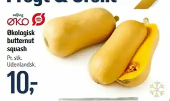 Føtex Økologisk butternut squash tilbud