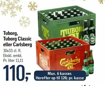 Føtex Tuborg, Tuborg Classic eller Carlsberg tilbud