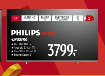 Føtex Philips 43pus7956 tilbud
