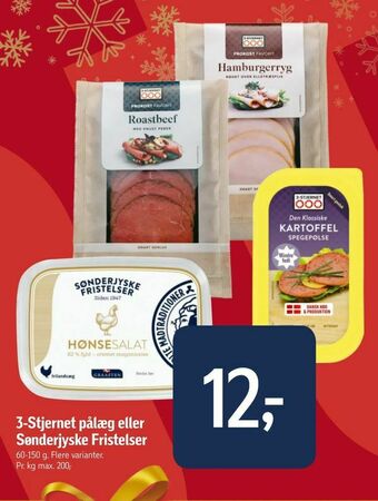 Føtex 3-Stjernet pålæg eller Sønderjyske Fristelser tilbud