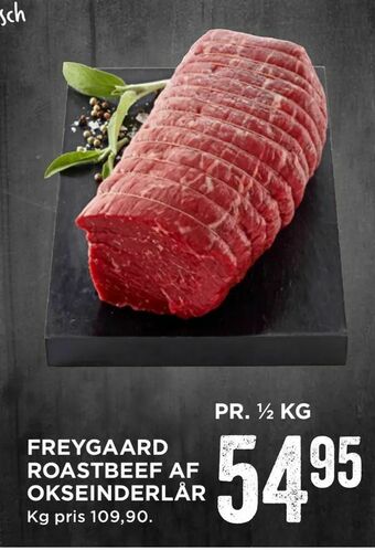 Freygaard roastbeef af okseinderlår