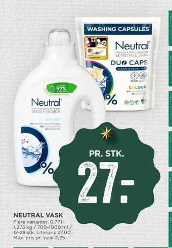 MENY Neutral vask tilbud