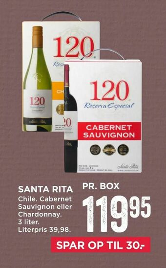 MENY Santa rita tilbud