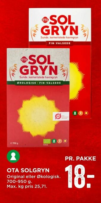MENY Ota solgryn tilbud