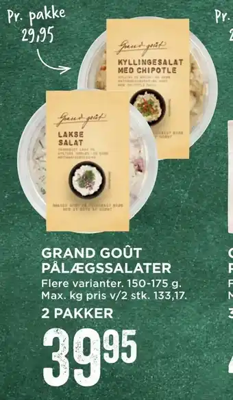 Grand goût pålægssalater
